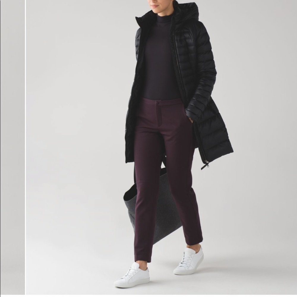 Lululemon city trek trouser (ponte) 8